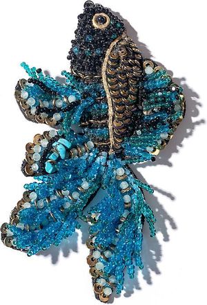 Deepa Gurnani Guppy Brooch