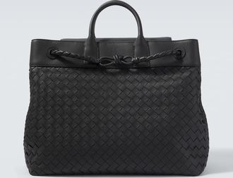 Bottega Veneta Intrecciato leather duffel bag