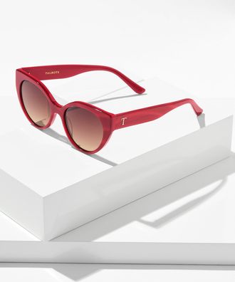 Talbots Vicky Red Marble Sunglasses - 001 Talbots
