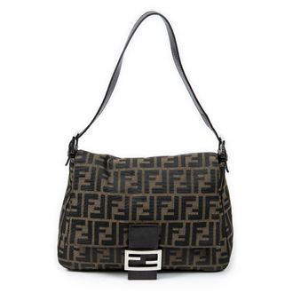 Fendi Pre-owned Womens Mama Forever Shoulder Bag - Brown - One Size