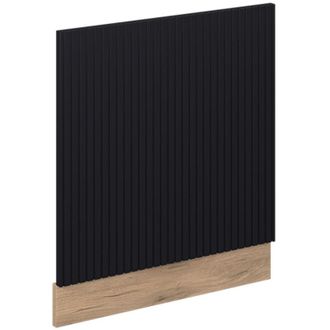 Vicco Panel Frontal Fame-line, Rayas Negras, 60 Cm Sin Encimera