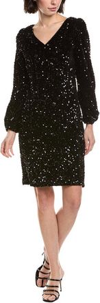 Nanette Lepore Sequin Velvet Mini Dress