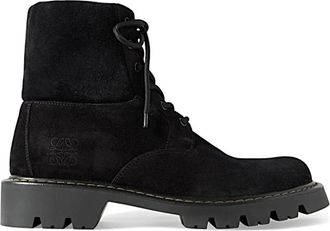 Loewe Stivale - Heren - Veterlaarzen - Zwart - 45 EU - Schoenen
