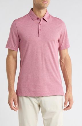 Travis Mathew TRAVIS MATHEW The Zinna Polo Shirt in Heather Cardinal at Nordstrom Rack, Size Xxx-Large