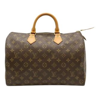 Louis Vuitton Pre-owned Handbags, female, Brown, Size: ONE SIZE Pre-owned Monogram Travel Bag (Speedy 35)