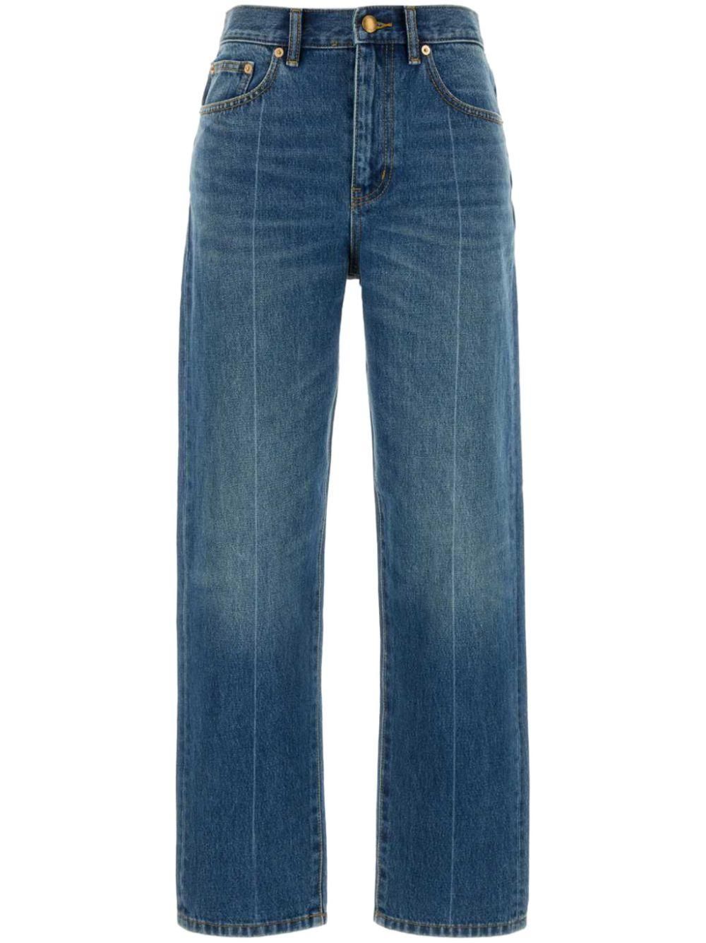 デニム・ジーパン TORY BURCH SLIM FIT JEANS Slim Jean: Women's Clothing | Bottoms | Tory Burch EU