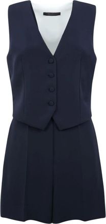 Max Mara Mujer, Monos, Azul, Talla: S