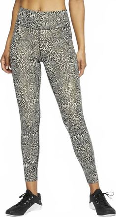 Nike Womens Drifit Training Leggings In Multicolor