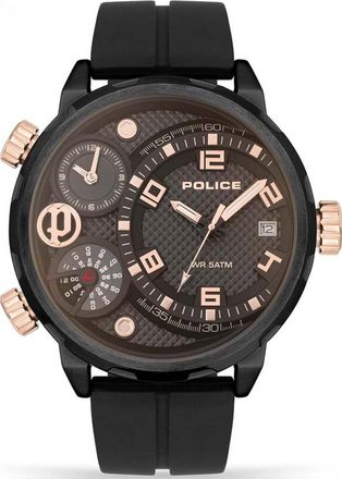 Police PEWJN2195301 Mens Ray Watch - Black - One Size