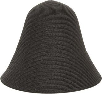 Toteme Paper Straw Sun Hat in Black at Nordstrom