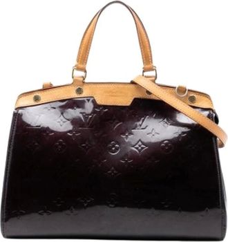 Louis Vuitton Pre-owned Handbags, female, Purple, Size: ONE SIZE Pre-owned The Brea MM