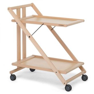 Rotho Sprint Carrello Portavivande,Naturale - Foppapedretti