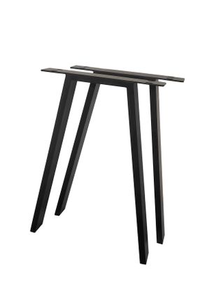 Valdera Tischgestell, Schwarz, Metall, A-Form, 52x73x7.5 cm, B&uuml;rom&ouml;bel, B&uuml;rom&ouml;bel-Sets & B&uuml;rom&ouml;bel-Serien, B&uuml;rom&ouml;belserien