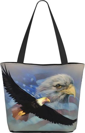 AOOEDM Flying Eagle Ladies Shopping Bag 13x11x7in.The Perfect ValentineS Day Gift.It Is The Best ValentineS Day Gift For Mom, Daughter, Wife,Etc