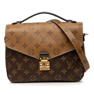 Louis Vuitton Pre-owned Reverse Pochette Metis - Dames - Pre-owned - Bruin - Maat: ONE Size