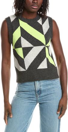 Isla Lucia Geo Cashmere Vest