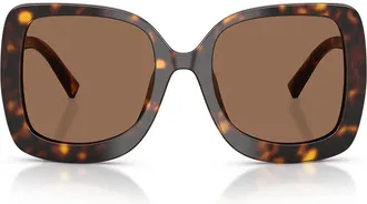 Dolce & Gabbana Sunglasses Dg4513 502/73 Brown/Dark Brown Women