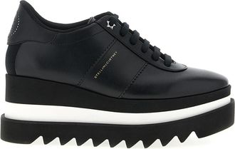 Stella McCartney Sneak-Elyse - Dames - Sleehakken - Zwart - 35 1/2 EU - Katoen - Schoenen