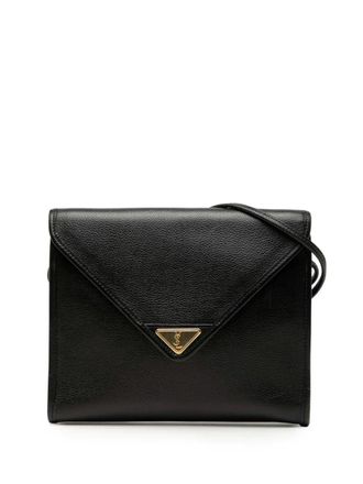 Saint Laurent 20th Century Leather Envelope Flap crossbody bag - Black