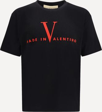 Valentino T-shirt with a Made in Valentino print Male S