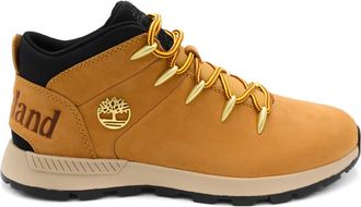 Timberland Sprint Trekker Boots - Heren - Veterlaarzen - Geel - 41 EU - Leer - Schoenen