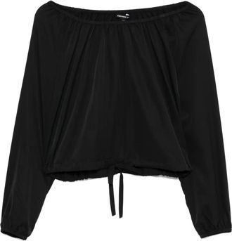 James Perse Top a maniche lunghe - Nero