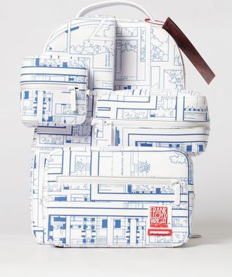 Sprayground Graphic Print Backpack with Coordinated Pouch