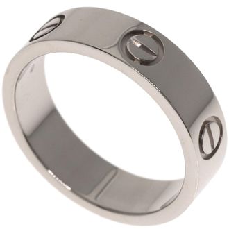 Cartier White Gold White Gold (18K) Band Ring (Pre-Owned)