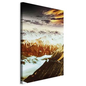 Artgeist Pintura - Monta&ntilde;as De Cobre (1 Parte) Vertical