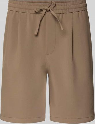 Only & Sons Loose Fit Shorts mit elastischem Bund Modell WILL in Beige, Gr&ouml;&szlig;e XXL
