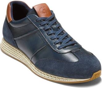 Cole Haan GrandPro LP Skyweave Sneaker in Navy Blazer /British Tan at Nordstrom, Size 11.5