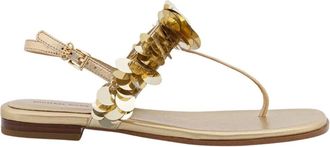 Michael Kors Loretta Sandalo Infradito - - Shoes - Donna - Giallo - 36 EU