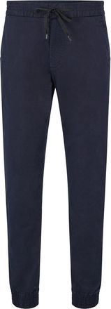 HUGO BOSS Hugo Mens Davidon224d Solid Patterned Slim Joggers in Dark Blue - Size 30W/32L