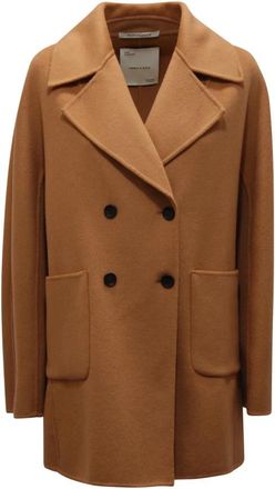Emma & Gaia Capes - Dames - Mantel - Bruin - S - Jassen