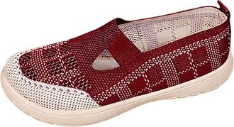 Generic Black Trainers Womens, Walking Shoes for Women UK, Womens Summer New Breathable Trainers - Trendy Versatile Sports Shoes for Women