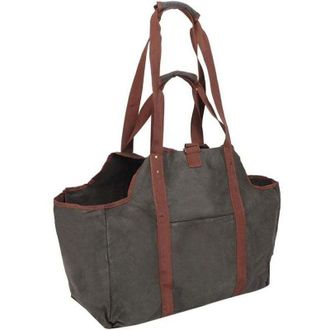 OEM Bolsa De Lona Para Le&ntilde;a, Gran Capacidad, Impermeable Y Resistente Al Desgaste, F&aacute;cil De Transportar, Bolsa De Lona Para Le&ntilde;a -crezuo