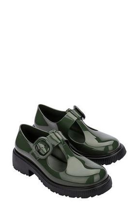 Melissa Jackie Platform Mary Jane in Blck/green at Nordstrom Rack, Size 5