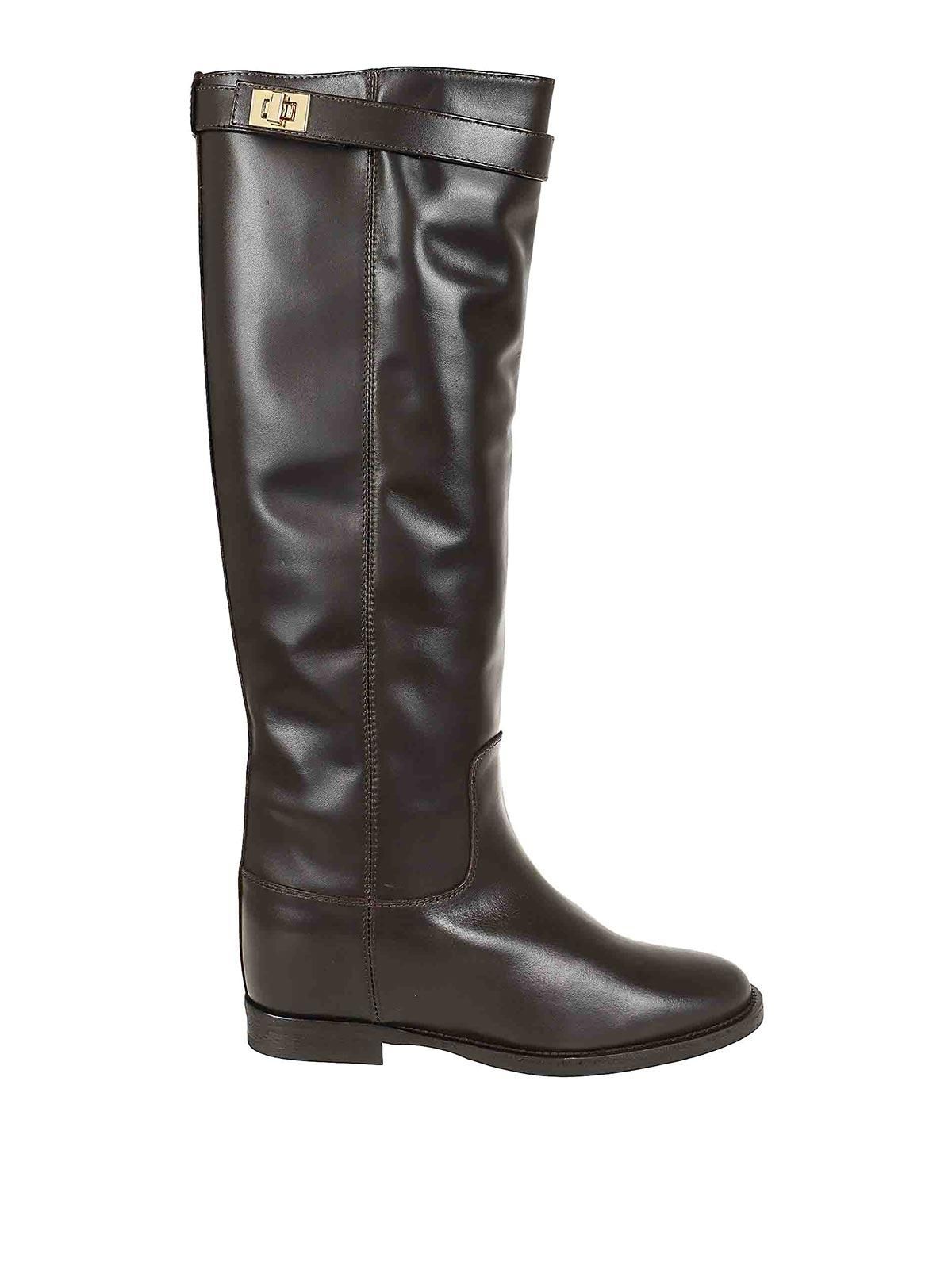 Bottes Habillées Marron Taille 37, Jamais Portées, Sans Boîte (neuves)