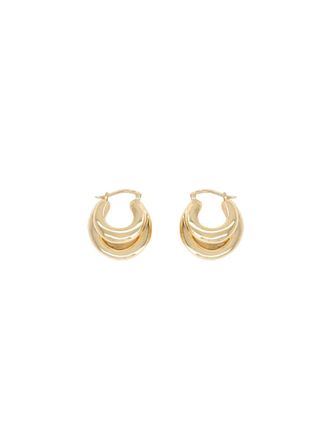 Panconesi Panconesi Chunky Rounded Hoop Earrings
