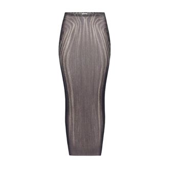 Jean Paul Gaultier Dames, Rokken, Zwart, Maat: M Polyamide