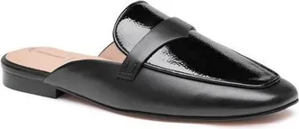 Johnston & Murphy Isabel Penny Mule in Black Leather at Nordstrom, Size 8.5
