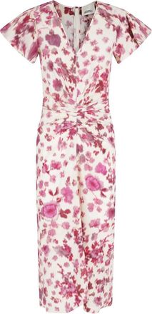 Isabel Marant Isabel Marant, Midi Dresses, female, Multicolor, Size: M Terenae Midi Dress