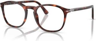 Persol 50mm Square optical glasses in Tortoise at Nordstrom