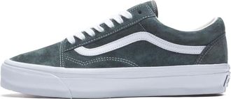 Vans Schoenen, Heren, Groen, 46 EU, Suède, Klassieke lage profiel sneakers Potting Soil