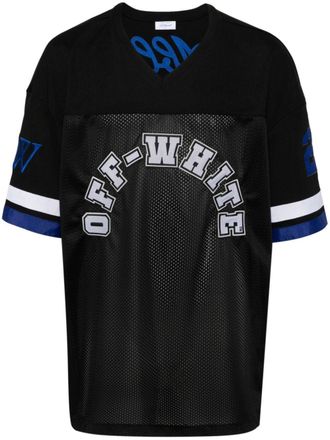 Off-white T-shirt con applicazione - Nero