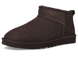 UGG Mens Classic Ultra Mini Leather Regen Fashion Boot, Dusted Cocoa, 13 UK