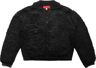 ECKHAUS LATTA Cardigan Teddy Black - Nero