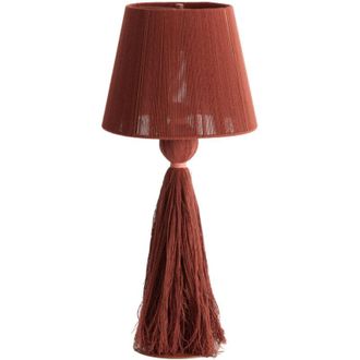 Light & Living Light&living - lampada da tavolo - Espino - arancione - tessile