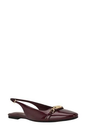 Calvin Klein Flenea Slingback Flat in Red at Nordstrom Rack, Size 9.5