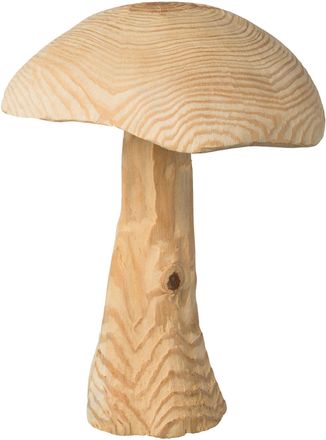 Creativ deco Dekoobjekt »Pilz, Weihnachtsdeko« aus Tannenholz gefertigt